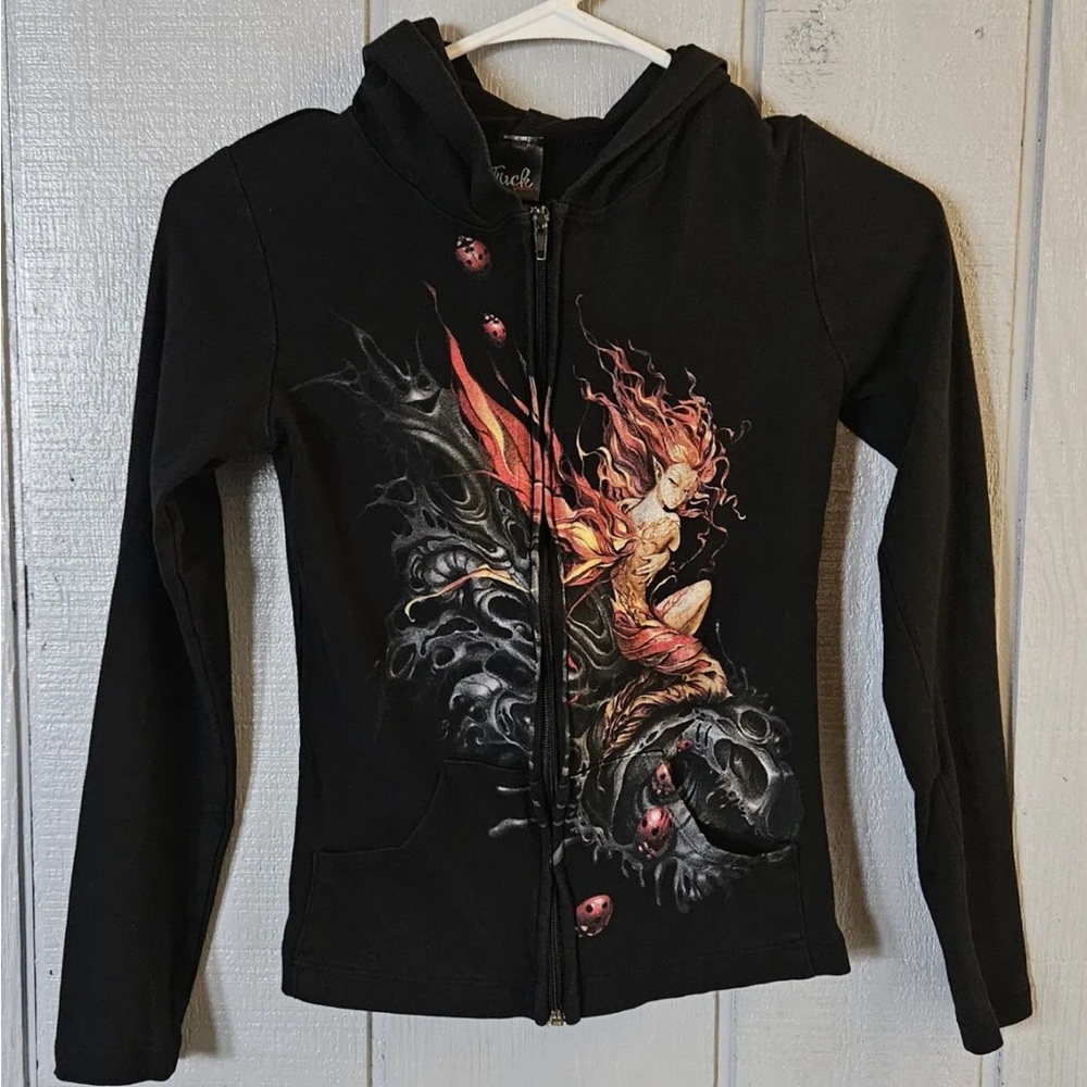 *SOLD* Trick Fairy Hoodie Extremely Rate 90s Vintage Hot Topic